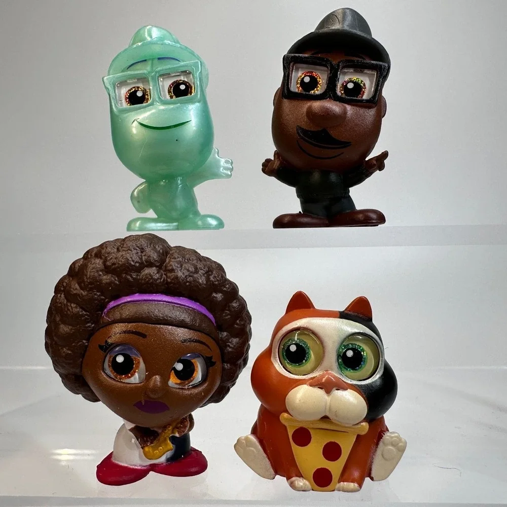Disney Doorables Pixar SOUL Earth Joe Gardner Dorothea Earth Mr Mittens Series 9